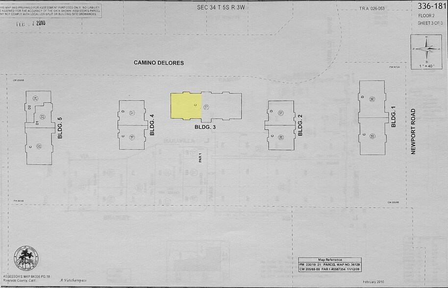 27180 Newport Rd, Menifee, CA à louer - Plan cadastral - Image 3 de 4