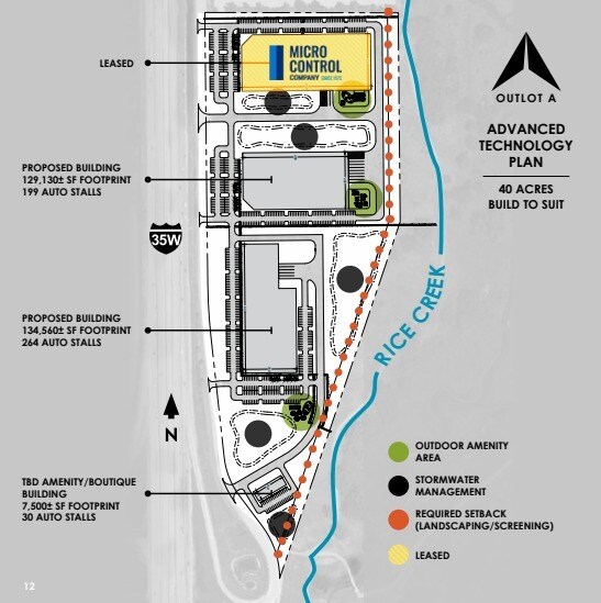5400 Old Highway 8, Arden Hills, MN à louer - Plan de site - Image 2 de 3