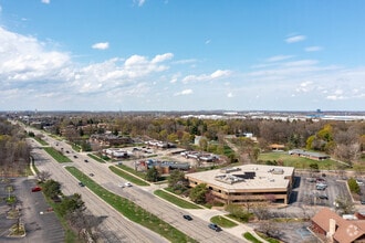43252 Woodward Ave, Bloomfield Hills, MI - AERIAL  map view
