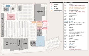 330-424 W Oregon Ave, Philadelphia, PA à louer Plan de site- Image 2 de 2
