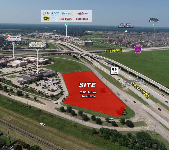 Grand Parkway & Westpark Tollway, Katy, TX à vendre - Photo principale - Image 1 de 1