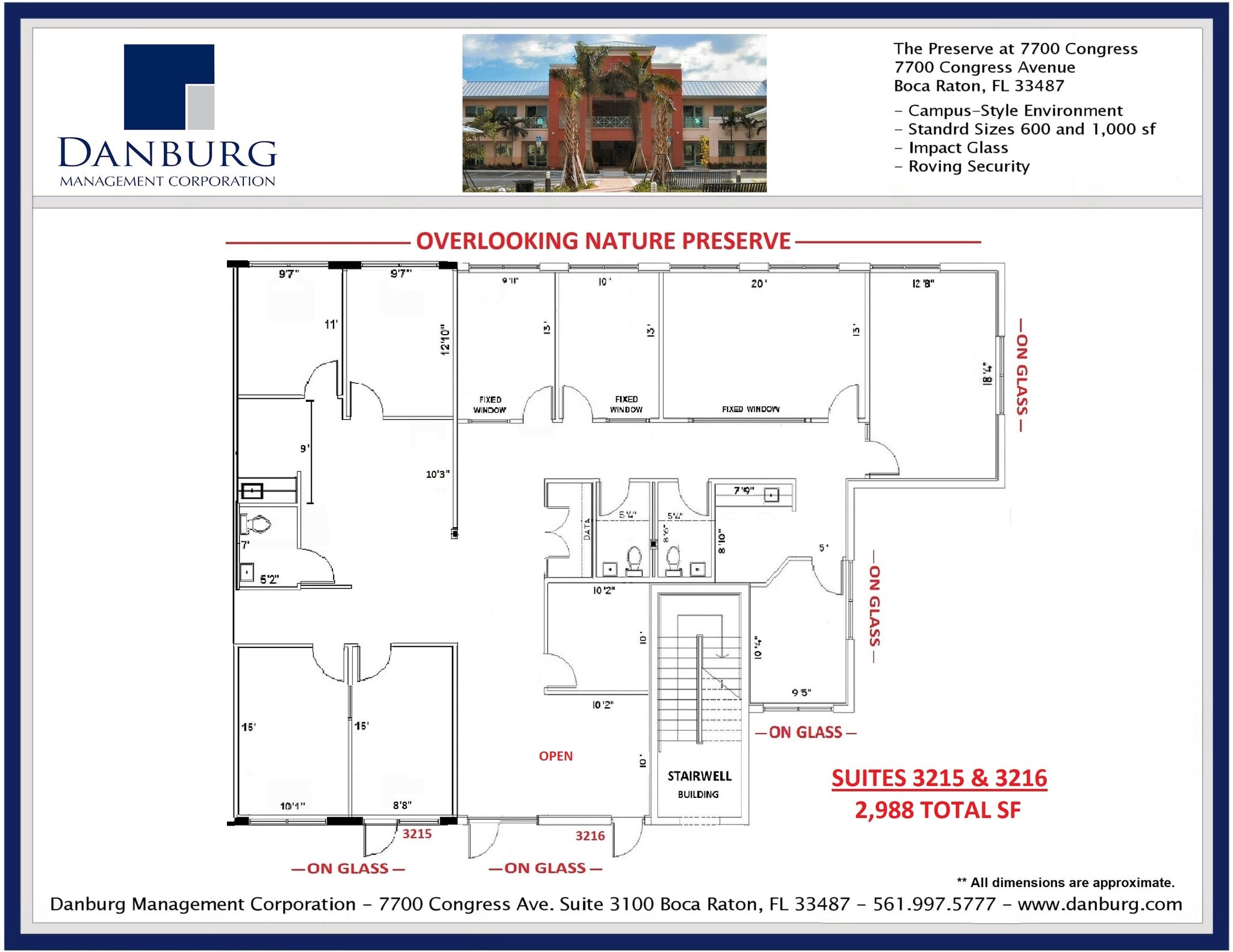 7700 Congress Ave, Boca Raton, FL à louer Plan d’étage- Image 1 de 1