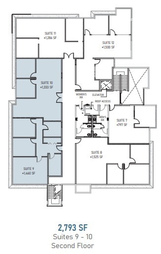 5665 Oberlin Dr, San Diego, CA 92121 - Unit 9-10 - - Floor Plan - Image 1 of 1