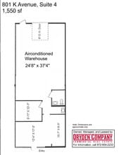 801 K Ave, Plano, TX for lease Floor Plan- Image 1 of 3