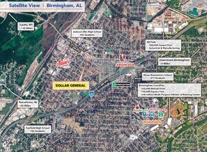 2010 Avenue I, Birmingham, AL - AERIAL  map view - Image1