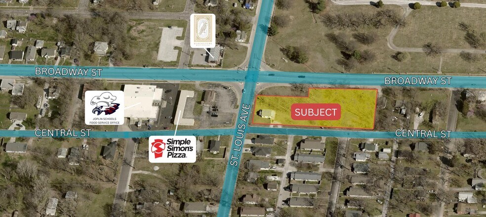 101 S St. Louis St, Joplin, MO à vendre - Aérien - Image 2 de 5
