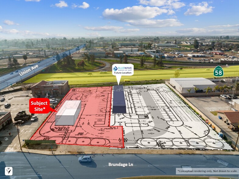 Brundage Ln, Bakersfield, CA à louer - Plan de site - Image 2 de 5