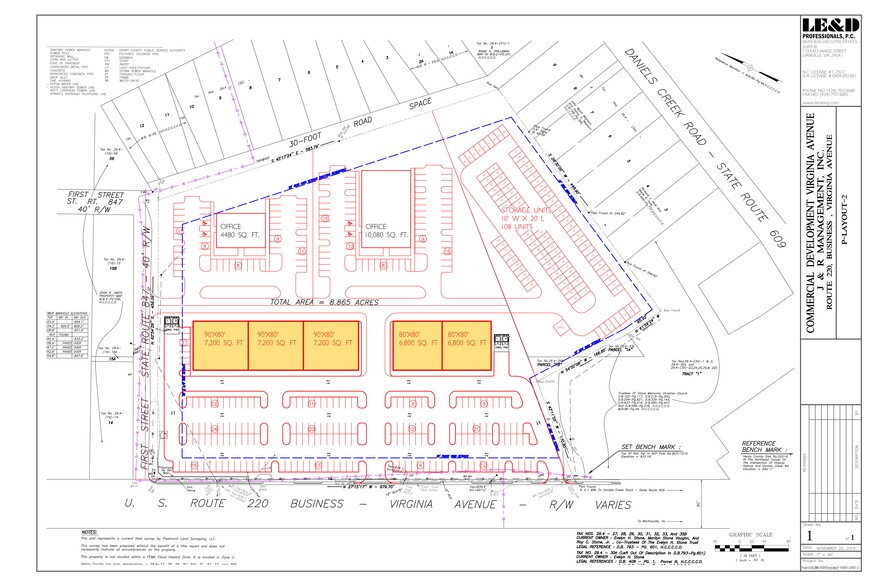 3132 Virginia Ave, Collinsville, VA à louer - Plan de site - Image 3 de 8