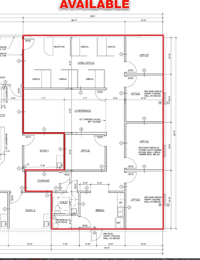 1221 N Kelly Ave, Edmond, OK à louer Plan d’étage- Image 1 de 1