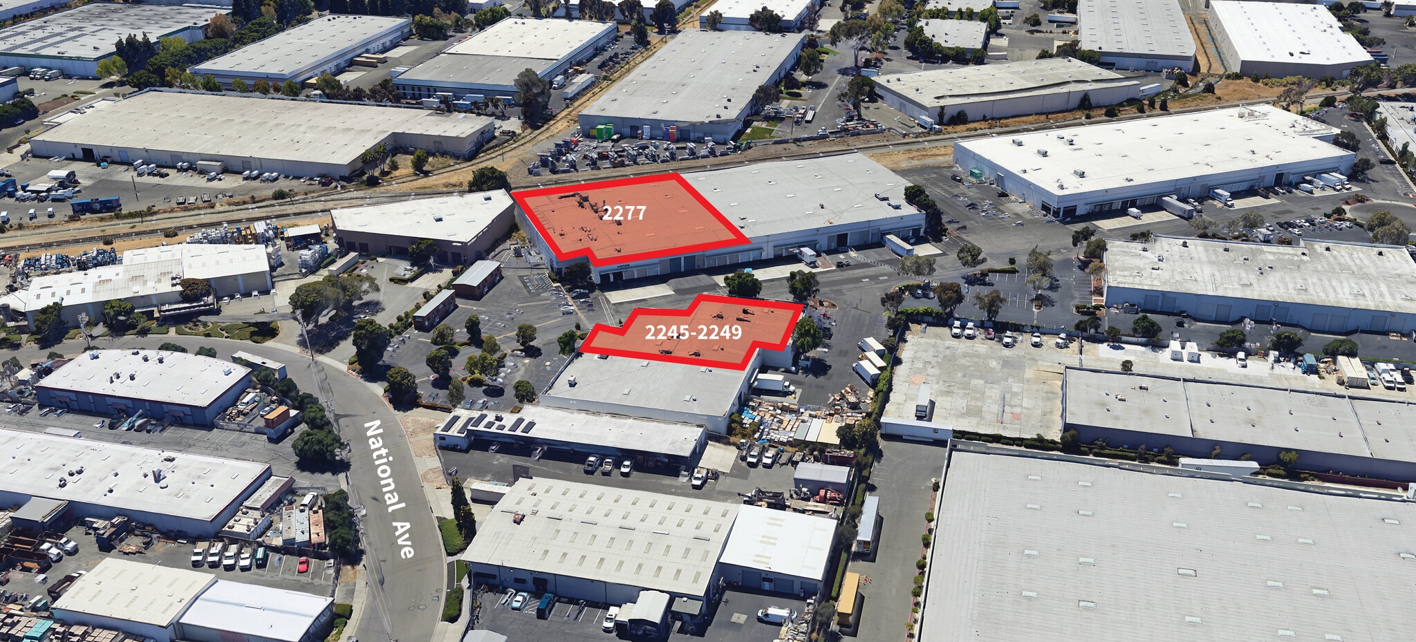 2245-2249 National Ave, Hayward, CA for lease Building Photo- Image 1 of 1