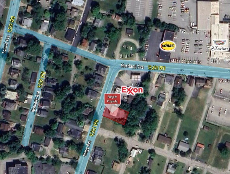 308 Ridge Ave, Washington, PA à vendre - Aérien - Image 2 de 3