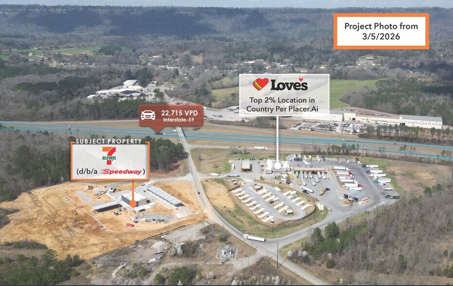 900 Steele Station Rd, Steele, AL à vendre - Photo du bâtiment - Image 2 de 6