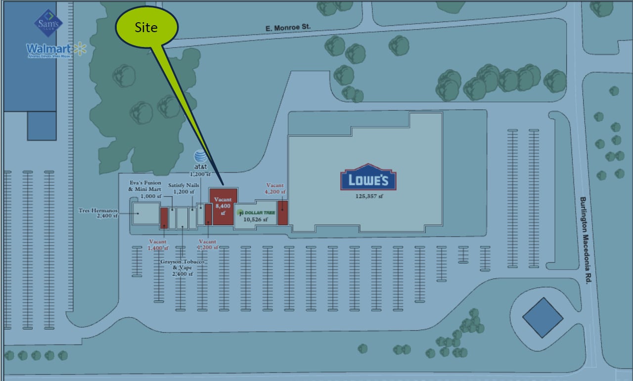 294 County Road 120, South Point, OH à louer Plan de site- Image 1 de 2