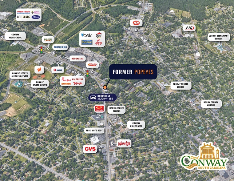 1402 Church St, Conway, SC for sale - Building Photo - Image 2 of 15