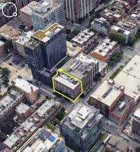 401 W Superior St, Chicago, IL - Aérien  Vue de la carte