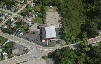 1100 Warren Ave, East Providence, RI - Aérien Vue de la carte