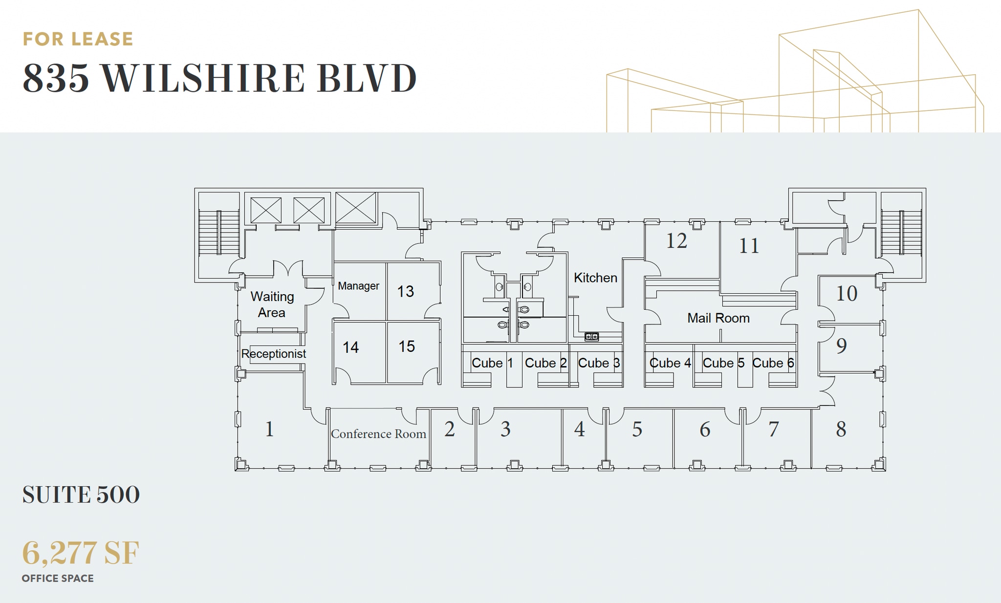 835 Wilshire Blvd, Los Angeles, CA à louer Photo intérieure- Image 1 de 1