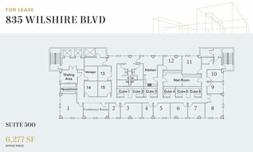 835 Wilshire Blvd, Los Angeles, CA à louer Photo intérieure- Image 1 de 1
