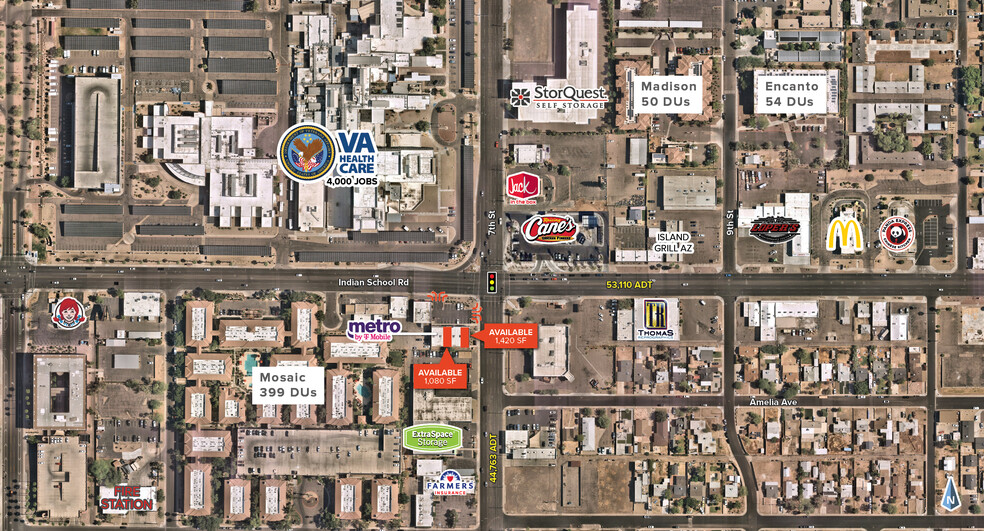 635 E Indian School Rd, Phoenix, AZ for lease - Building Photo - Image 3 of 4