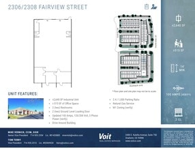 2223-2320 S Fairview St, Santa Ana, CA for lease Floor Plan- Image 1 of 8
