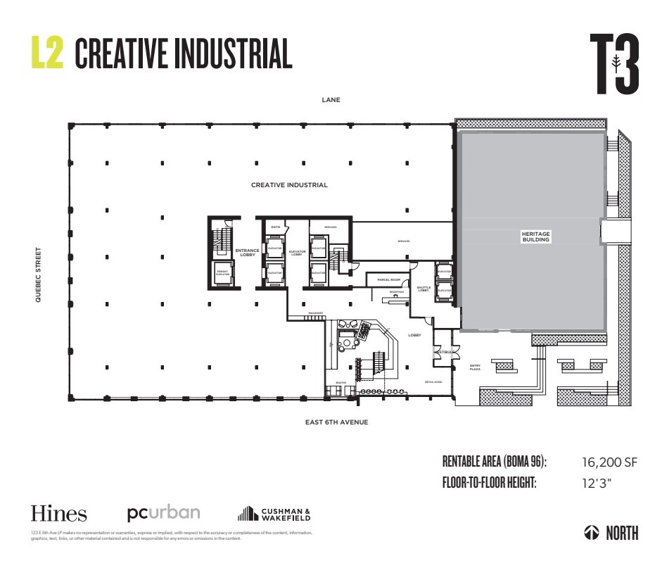 123 E 6 Ave, Vancouver, BC for lease Floor Plan- Image 1 of 1