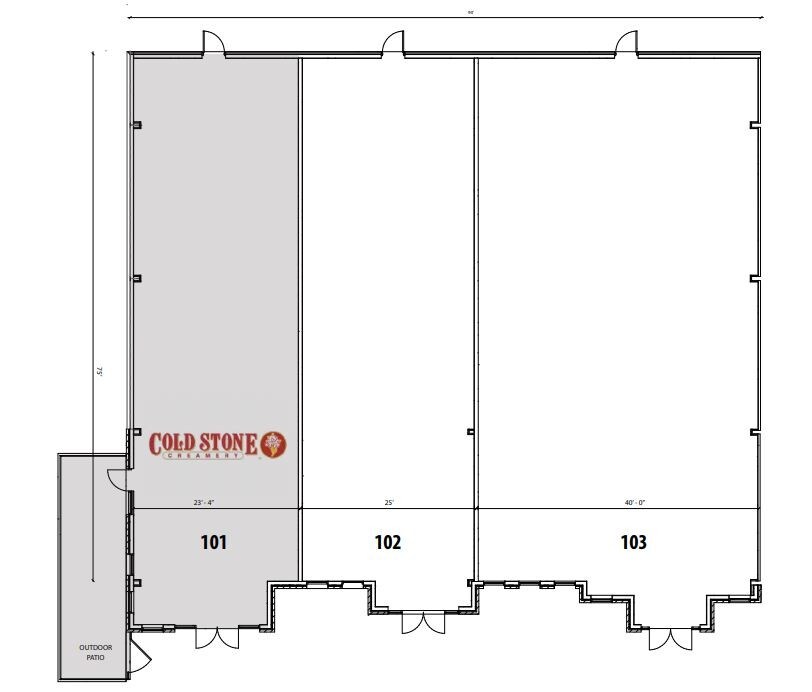 1120 E Oak St, Conway, AR à louer Plan d  tage- Image 1 de 1