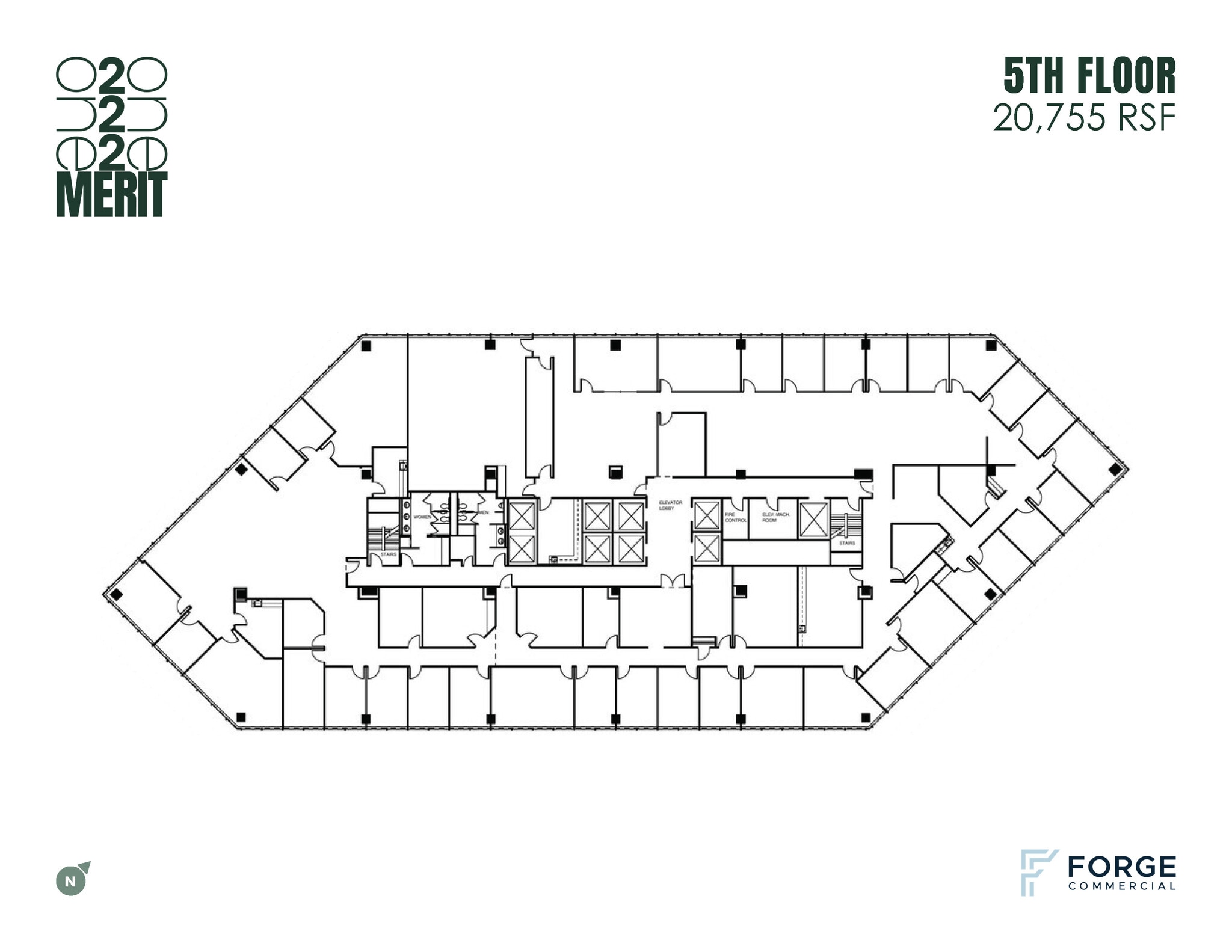 12221 Merit Dr, Dallas, TX à louer Plan d’étage- Image 1 de 1