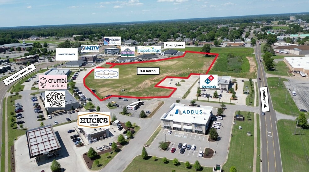 Union University Drive, Jackson, TN for sale - Building Photo - Image 1 of 1