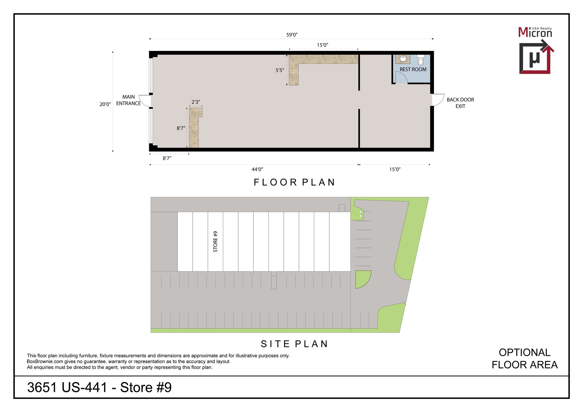 3651 SE Us-441, Okeechobee, FL for lease Floor Plan- Image 1 of 1