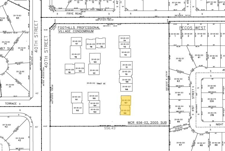 16515 S 40th St, Phoenix, AZ à vendre - Plan cadastral - Image 2 de 13