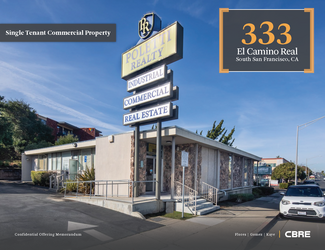 Plus de détails pour 333 El Camino Real, South San Francisco, CA - Bureau à vendre