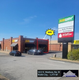 More details for 1612 S Madison St, Webb City, MO - Retail for Lease