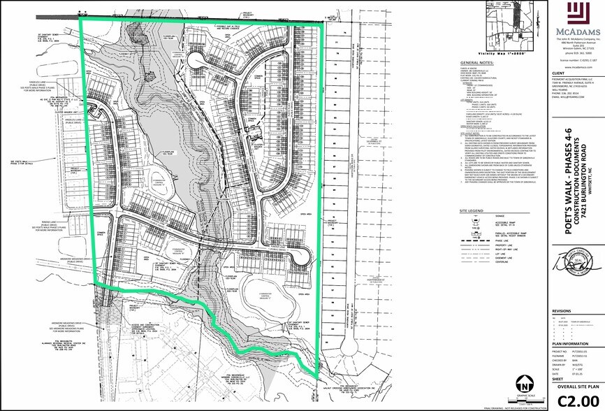 7243 Burlington Rd, Whitsett, NC à vendre - Plan de site - Image 2 de 2