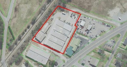 711 E Rose St, Smithfield, NC - AERIAL  map view