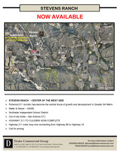 Stevens Ranch Parkway, San Antonio, TX - aerial  map view