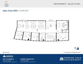 2525 McKinnon St, Dallas, TX for lease Floor Plan- Image 2 of 2