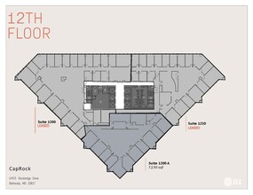 6903 Rockledge Dr, Bethesda, MD à louer Plan d’étage- Image 1 de 1