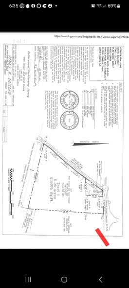 116 Railroad Way, Barnesville, GA for sale - Plat Map - Image 2 of 8
