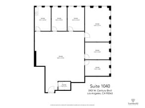 5901 W Century Blvd, Los Angeles, CA à louer Plan d’étage- Image 2 de 2