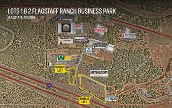 Flagstaff Ranch Rd, Flagstaff, AZ - AERIAL map view