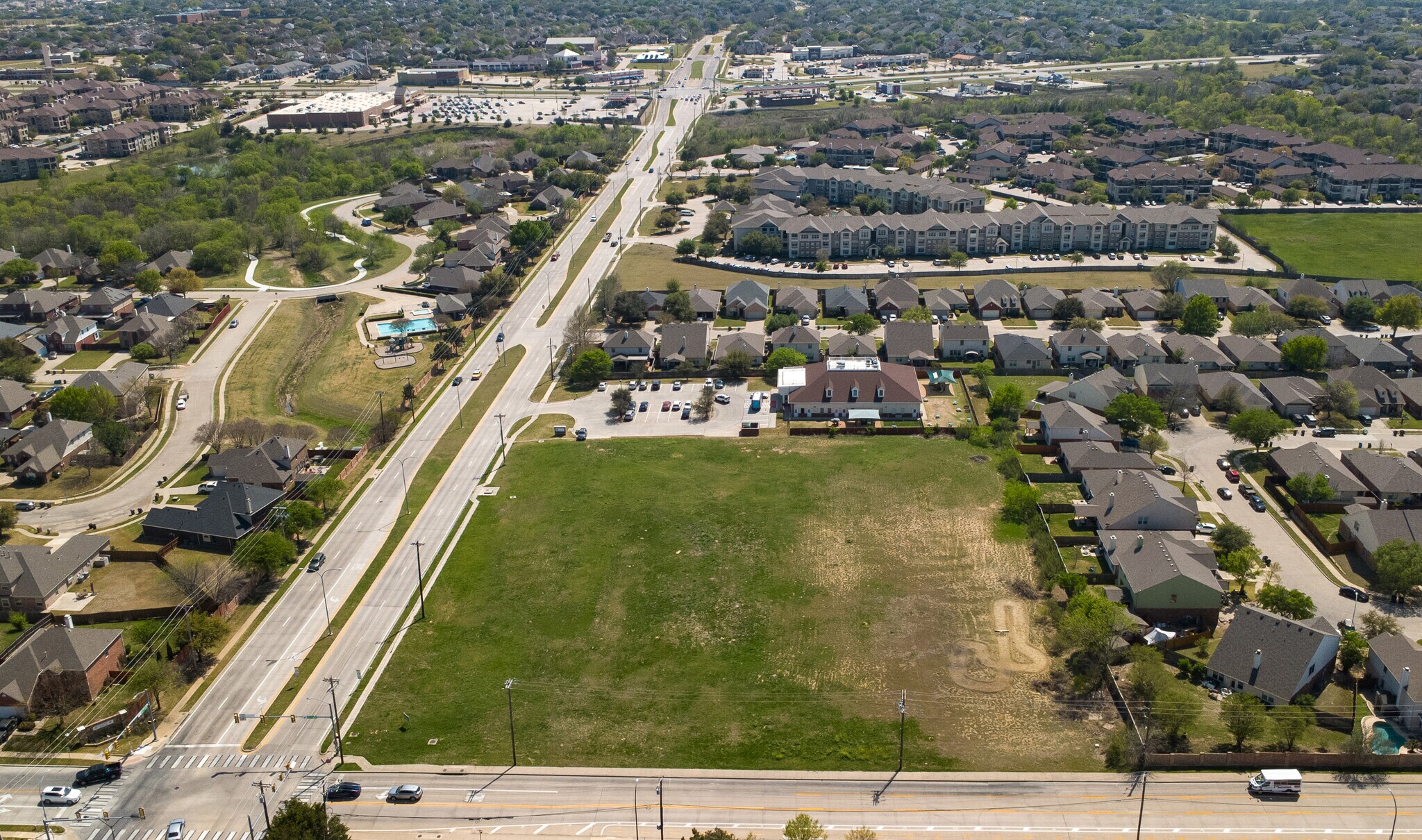 8857 Ray White Rd, Fort Worth, TX for lease Aerial- Image 1 of 6