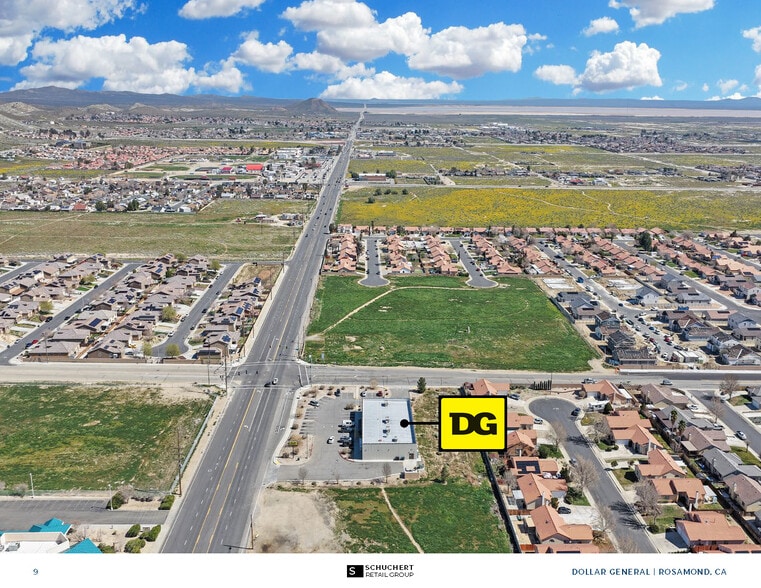 3546 Rosamond Blvd, Rosamond, CA for sale - Aerial - Image 3 of 4