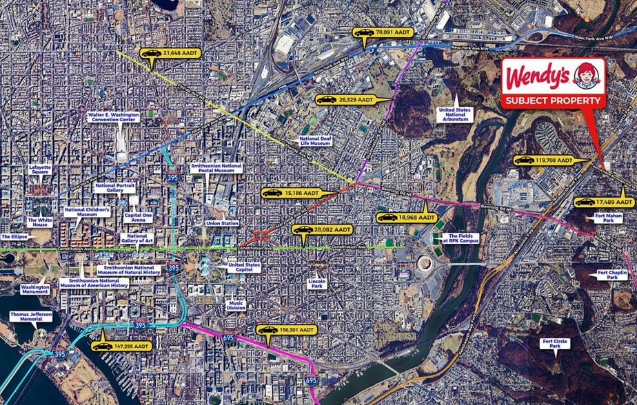 4250 Nannie Helen Burroughs Ave NE, Washington, DC for sale - Aerial - Image 3 of 4