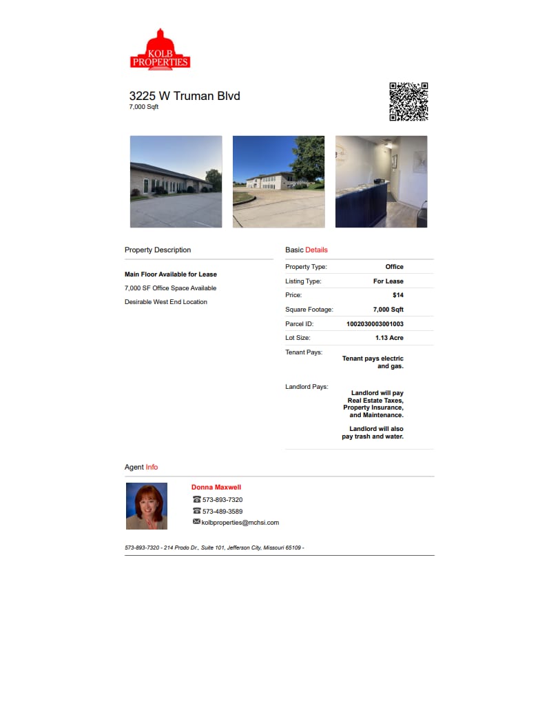 3225 W Truman Blvd, Jefferson City, MO for lease Interior Photo- Image 1 of 1