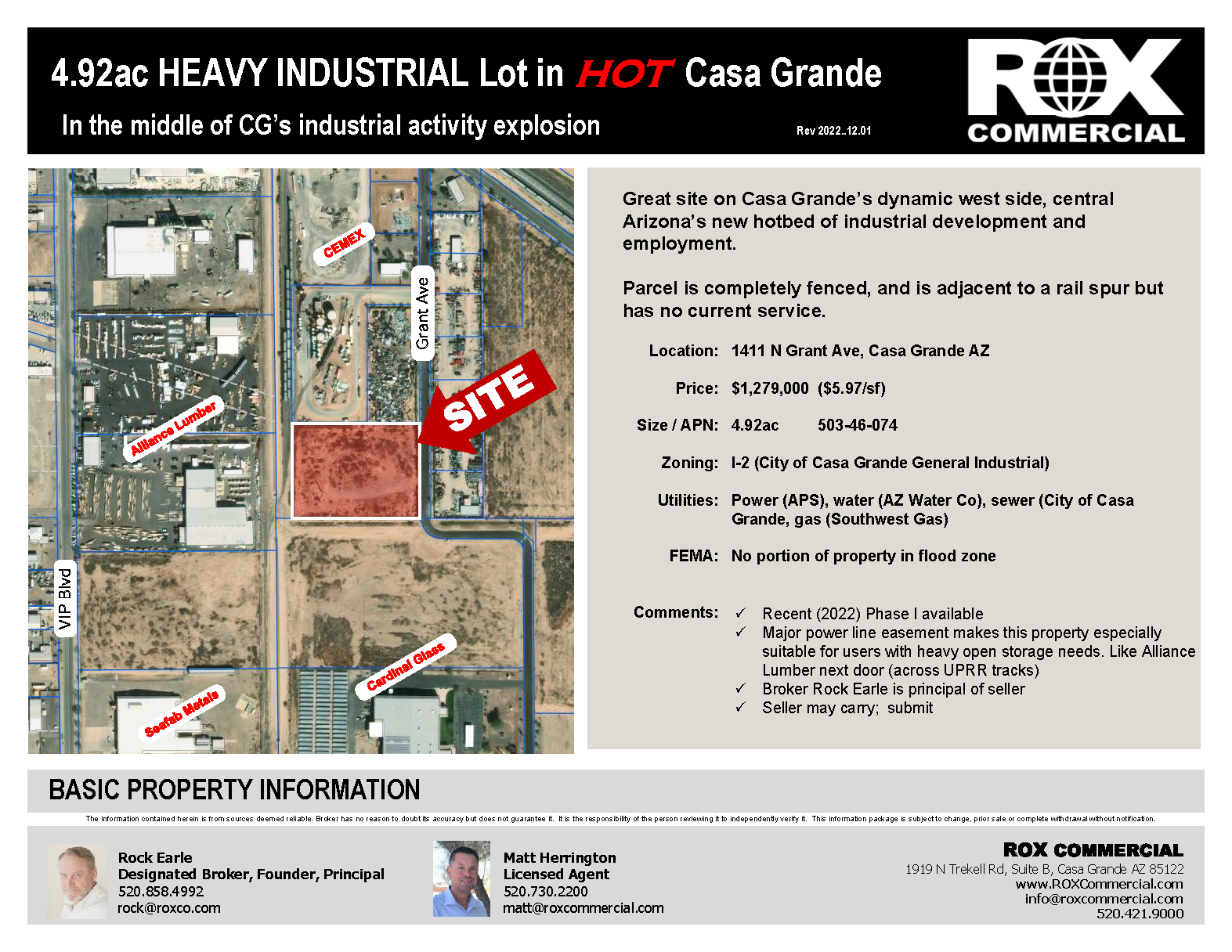 1411 N Grant Ave, Casa Grande, AZ for sale Building Photo- Image 1 of 1