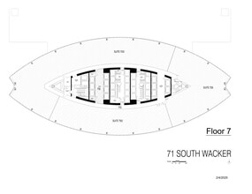 71 S Wacker Dr, Chicago, IL for lease Site Plan- Image 1 of 1