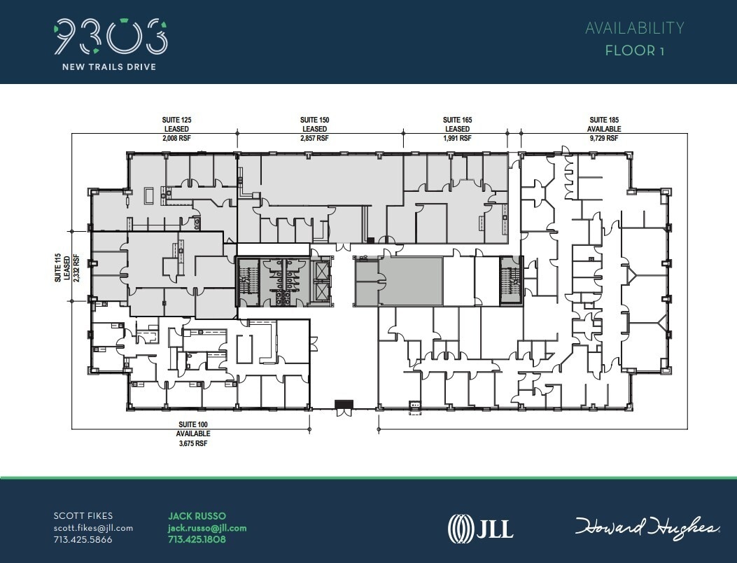 9303 New Trails Dr, The Woodlands, TX à louer Plan d’étage- Image 1 de 1