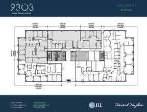 9303 New Trails Dr, The Woodlands, TX à louer Plan d’étage- Image 1 de 1