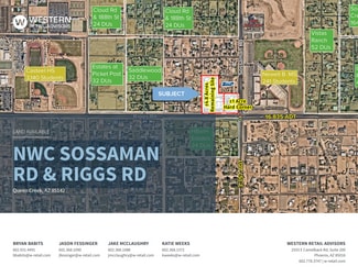 More details for NWC Sossaman & Riggs Rd, Queen Creek, AZ - Land for Lease