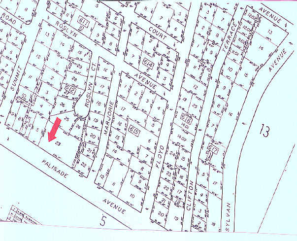619 E Palisade Ave, Englewood Cliffs, NJ for lease - Plat Map - Image 2 of 20